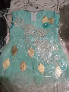 Girls frock with trouser for 1 year old girl brand new