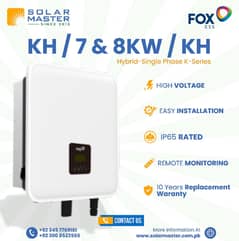 Fox 7 & 8 KW Hybrid Inverters Are Available At Best Price