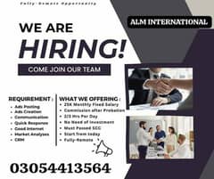 OFFICE WORK AND ONLINE WORK AVAILABLE