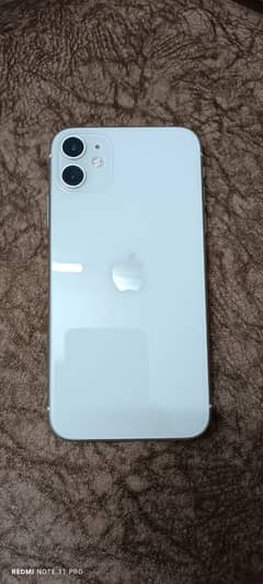 Iphone 11 white colour 128gb pta approved