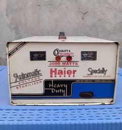 Haier Voltage Stabilizer 3000 watts