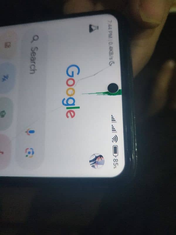 10 by 10 condition but small line near camera 1
