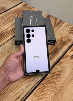 Box Pack S25 Ultra 256gb 1 Year Official Warranty.