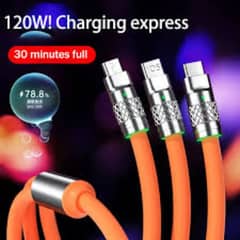 3 in 1 cable charging