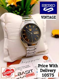 Seiko 5 CITIZENS ORIENT AUTOMATIC MEN WRIST WATCH 03161737353