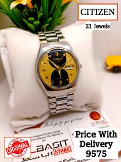 Seiko 5 CITIZENS ORIENT AUTOMATIC MEN WRIST WATCH 03161737353