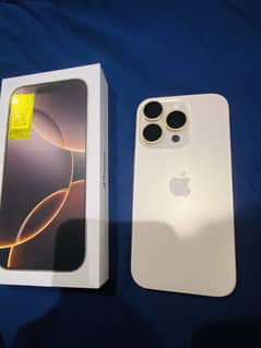 Iphone 16pro official PTA APPROVED