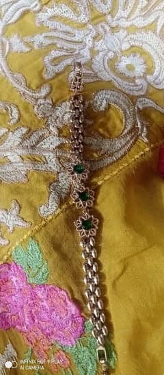 gold plated bracelet for girls