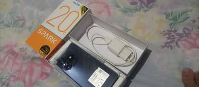 TECNO SPARK 20C 4+4 128 COMPLETE BOX