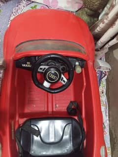 Audi red car use