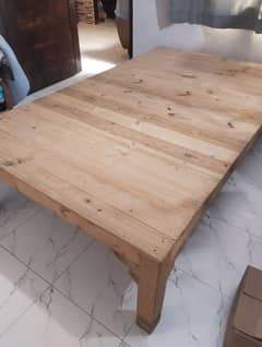 wooden takhat 6.5/4 ft