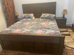 King Bed sed with dressing table