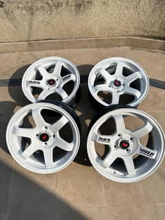 15 inch Te37-SL Rims (15inch 7jj) Kabuli Rims