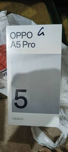 oppo Mobil A5pro 8gb 256gb