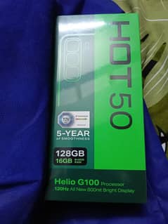 Infinix Hot 50 New pack phone hai 8/128