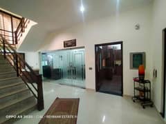 22 Marla Corner House Available For Rent With 15 Kv Solar And 10 Ac