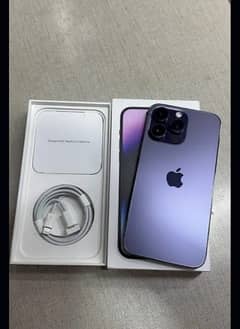 Apple i phone 14 pro max complete box urgent sale wtp 0306=1563756