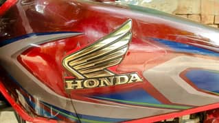 Honda CG 125 - 2022 Model - Red Color - Excellent Condition