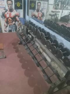 complete gym setup running condition me