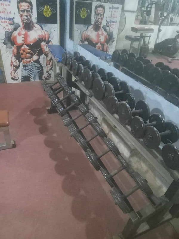complete gym setup running condition me 0