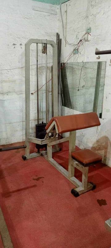 complete gym setup running condition me 2