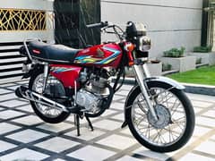 Honda CG 125 2021  / urgent sale krni hai Bike 125 Number plate lgi ha