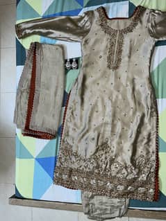 3 piece suit satan silk fabric