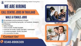 Call Center Jobs In Thailand || CSR Required ( Jobs In Thailand )