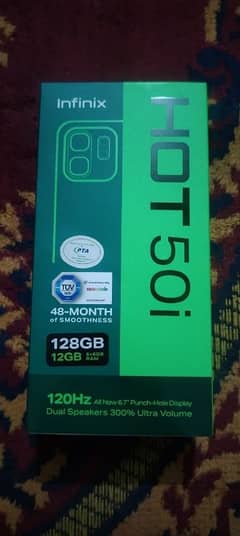 Infinix HOT 50i With guarantee 1 year