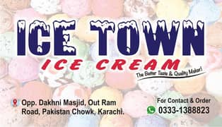 worker for ice cream shop