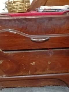 big size bed dressing table 2 chairs side table dowlance refrigerator
