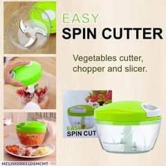 Spin cutter free delivery