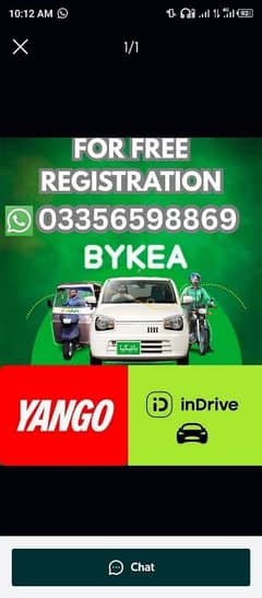 car auto bike chalayen paise kamae bykea yango indrive