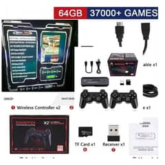 gaming stick x2+ 35000 games 2wireless controll gta god war famous gme