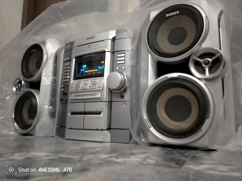 Sony Mhc RV6000 hi-fi component sound system Bluetooth available 0