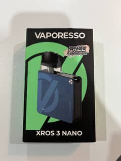 VAPORESSO XROS 3 NANO in 9/10 condition.