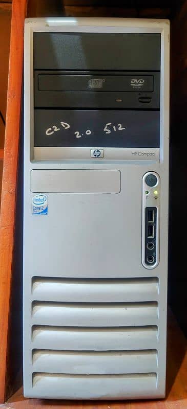Computer system complete, with Table (Trolley) 2