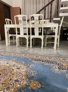 Solid wood dining table for sale