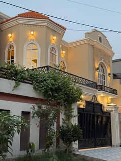 10 Marla fresh spanish disign house for sale semi furnished