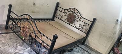 iron bed