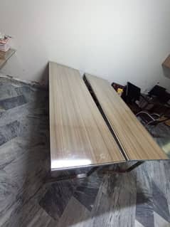 conference tables/work stations with glass top