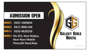 Girls hostel rooms available for single or sharing basis near to metro