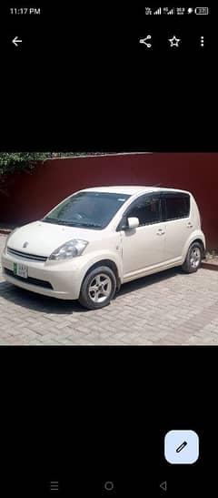 perl white Toyota Passo 2007/2013  ((bargaining not allowed ))
