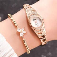 Fashion trend business all-match luxury diamond star watch