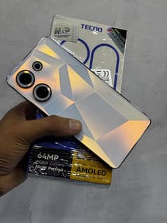 tecno camon20 8+256gb with box charger