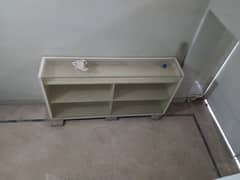 Wood and Glass Counter for Sale