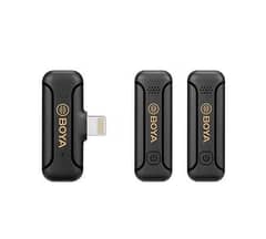 Boya wireless Dual  mic for videos  iPhone