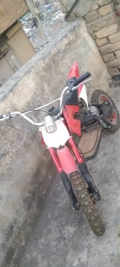 electric motorcycle for sale without battery in good condition