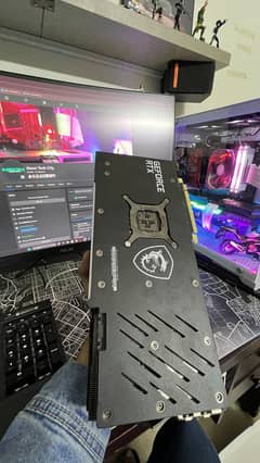 MSI gaming x trio RTX 3070ti