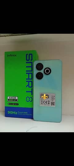 Infinix smart 8 with box
